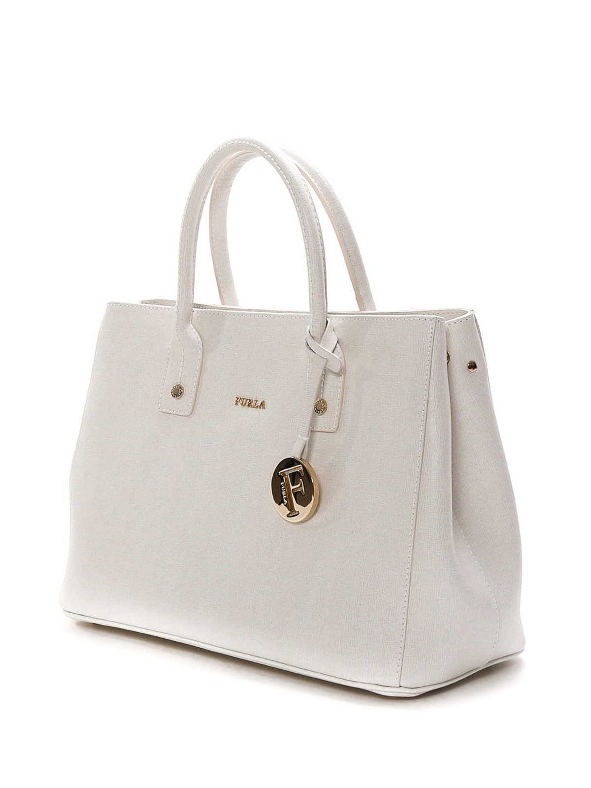 Furla トートバッグ Linda - 白 - ホワイト|868877