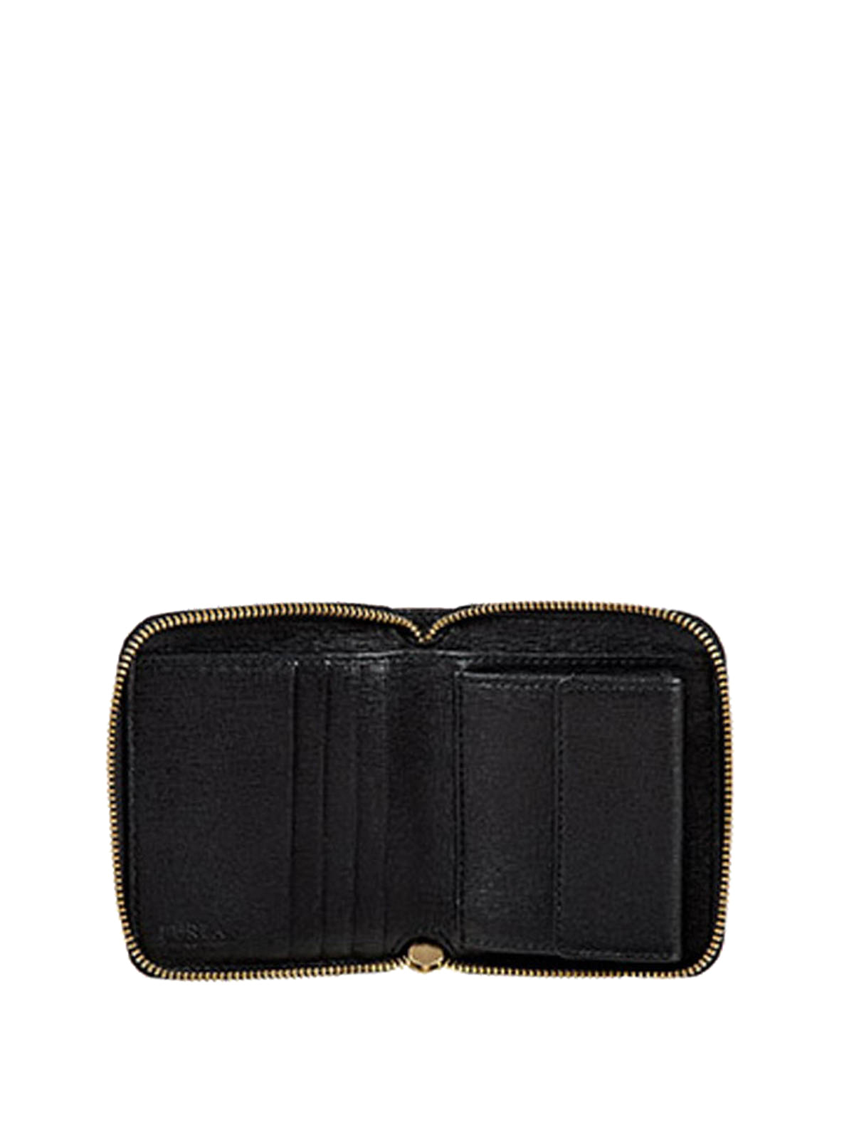 Furla Babylon zip around leather wallet Black Women 762442O60
