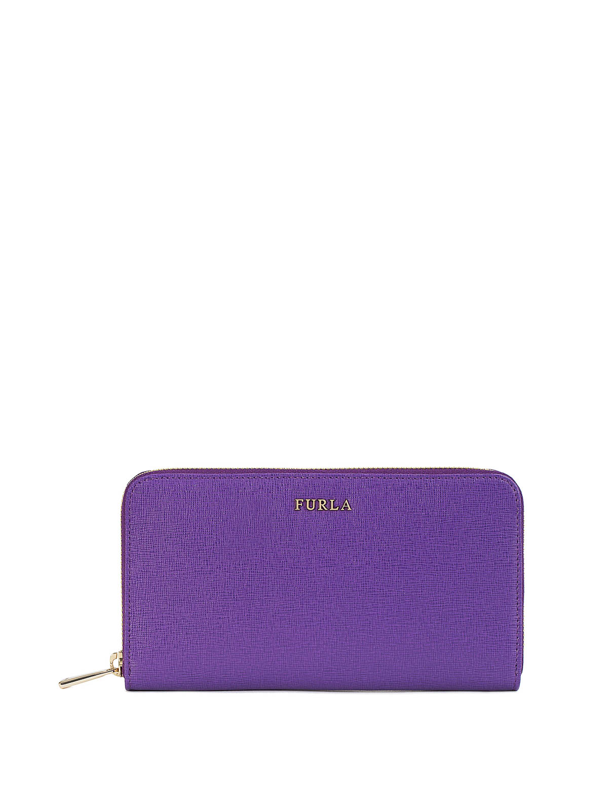 Furla BABYLON ZIP AROUND SAFFIANO WALLET - Purple|842194VIOLA