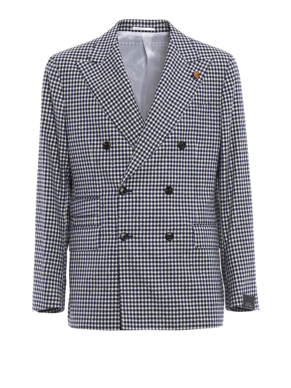 Blazers Gabriele Pasini - Gingham light wool blazer - G60021G641620