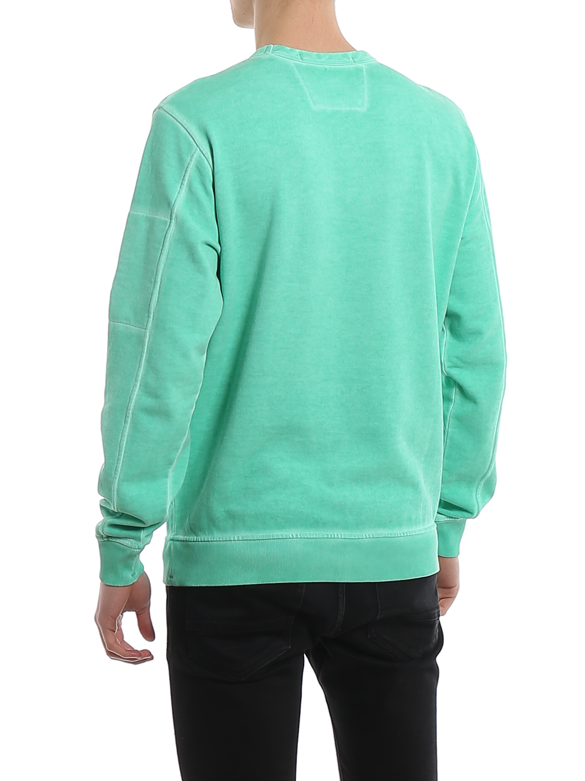 Sweatshirts Sweaters C.P. Company Garment dyed sea green