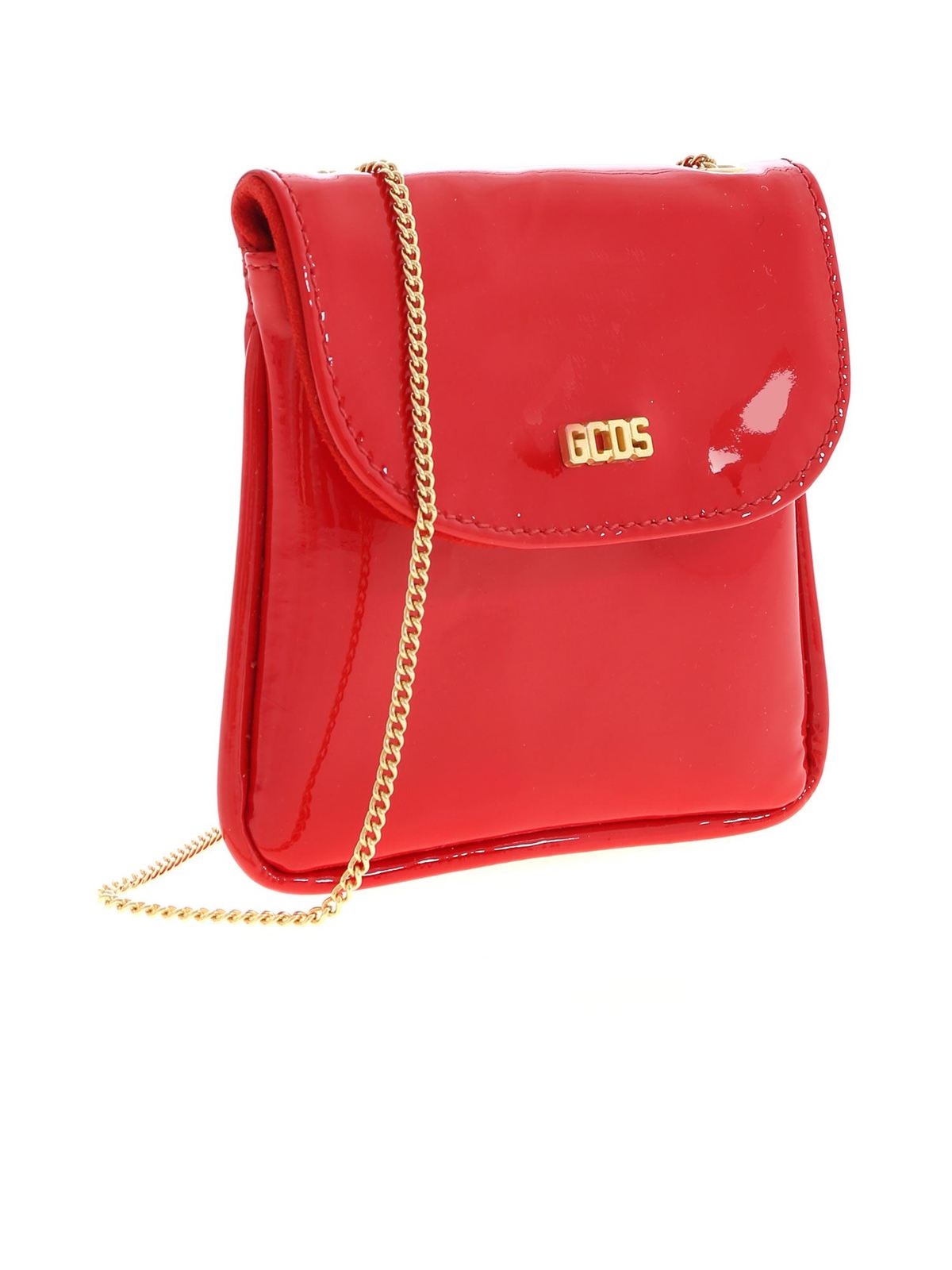 Shop Gcds Bling Coin Purse In Red