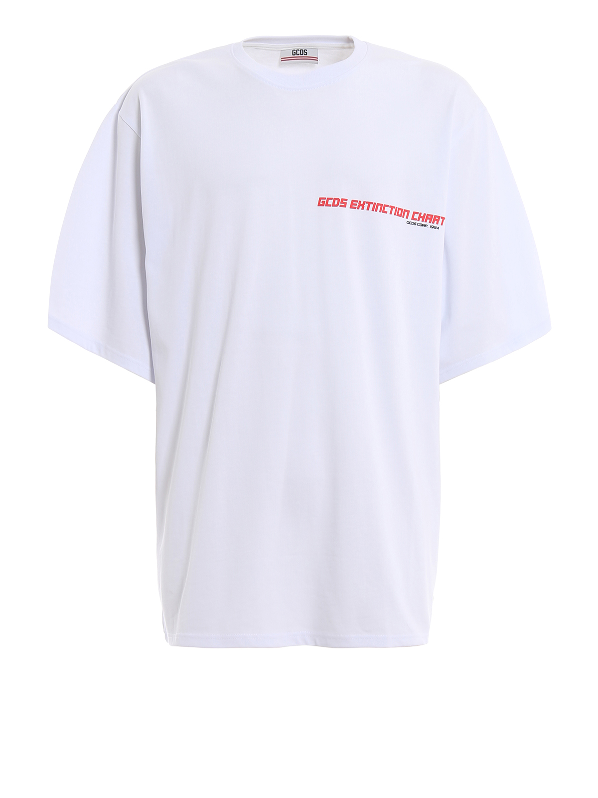 Gcds Extra Pixel oversized T-shirt - White - Men