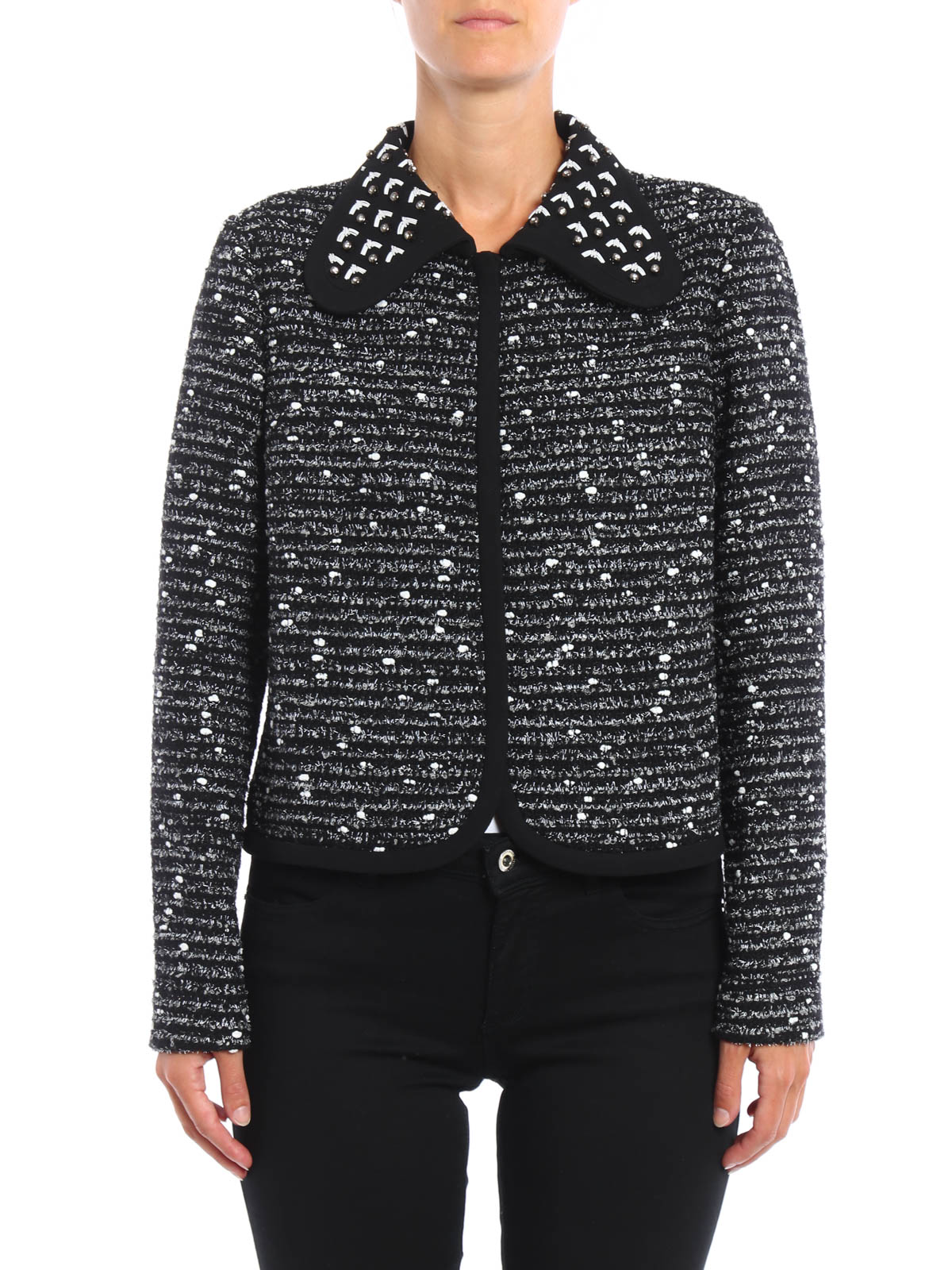 Tailored & Dinner Giambattista Valli - Embellished bouclé jacket