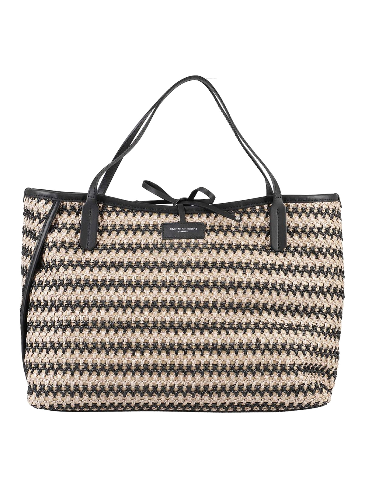 GIANNI CHIARINI ray ブラック トートバッグ 【公式通販】