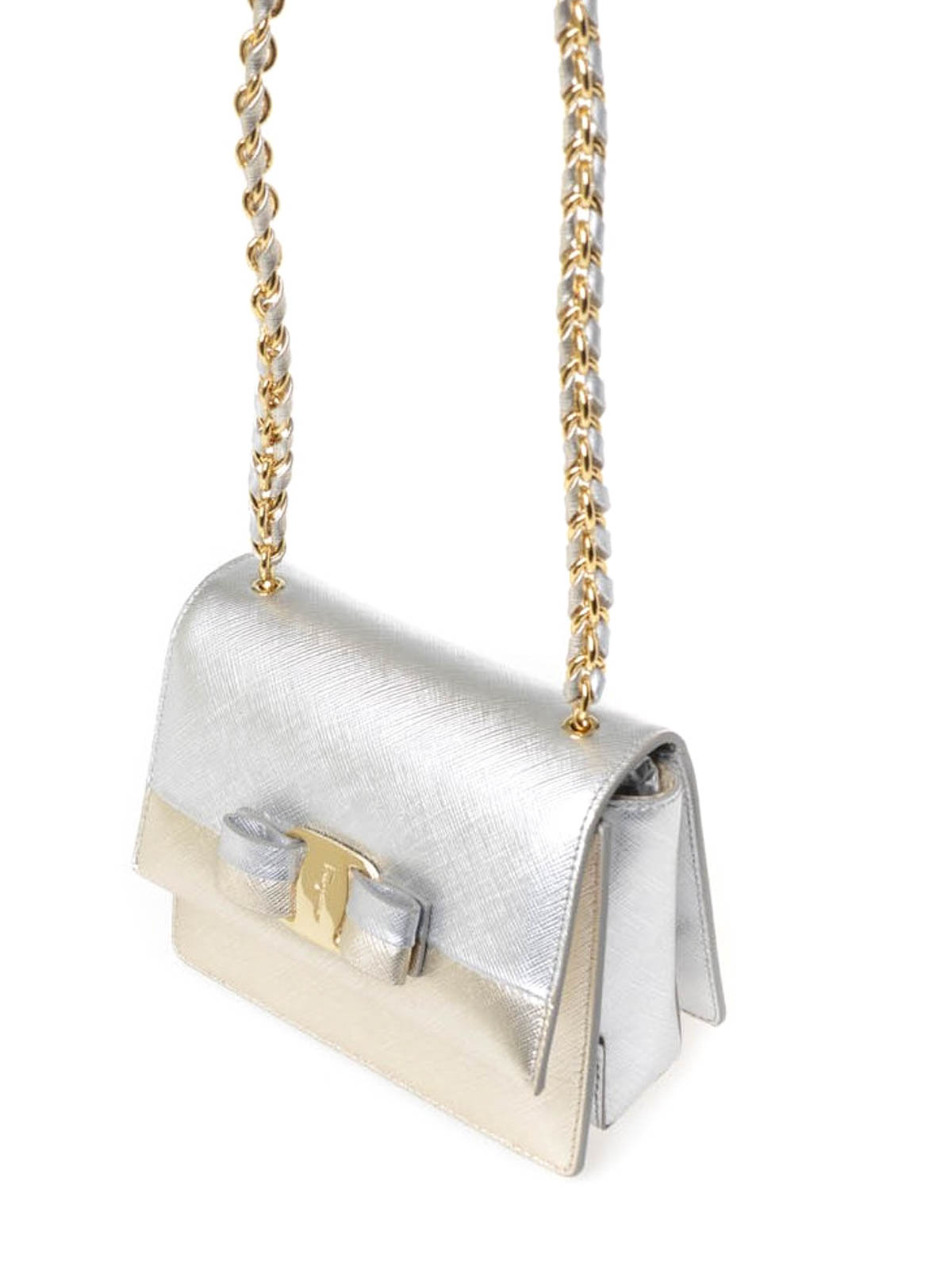 Salvatore Ferragamo Ginny Crossbody Chain Bag