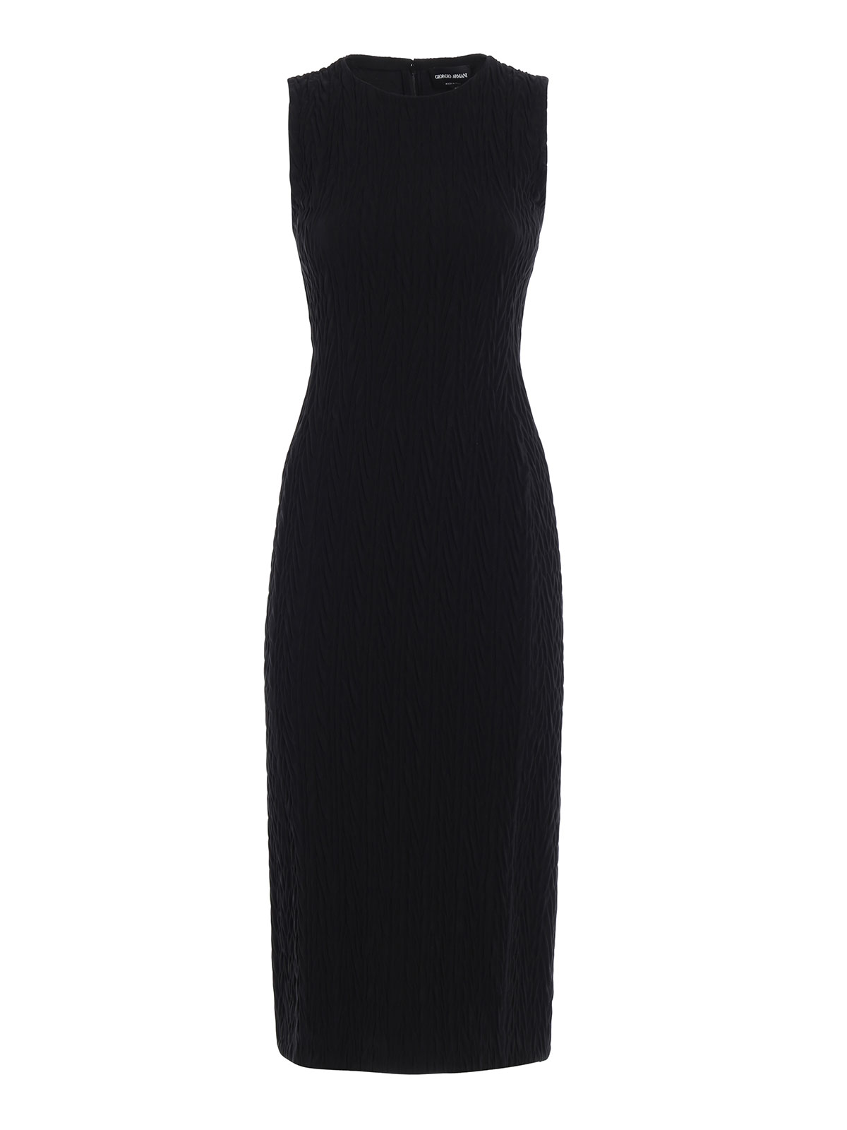 Giorgio Armani Embossed stretch fabric dress|6YAA51AJVMZ999