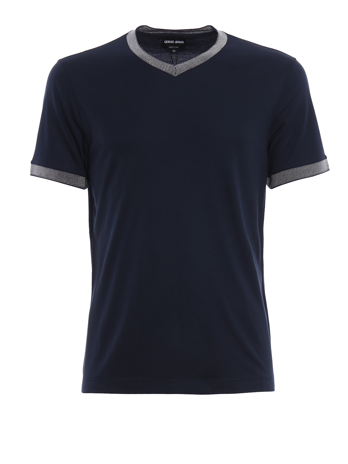 Camisetas Giorgio Armani Camiseta Azul Para Hombre 3YSM54SJK3Z0922