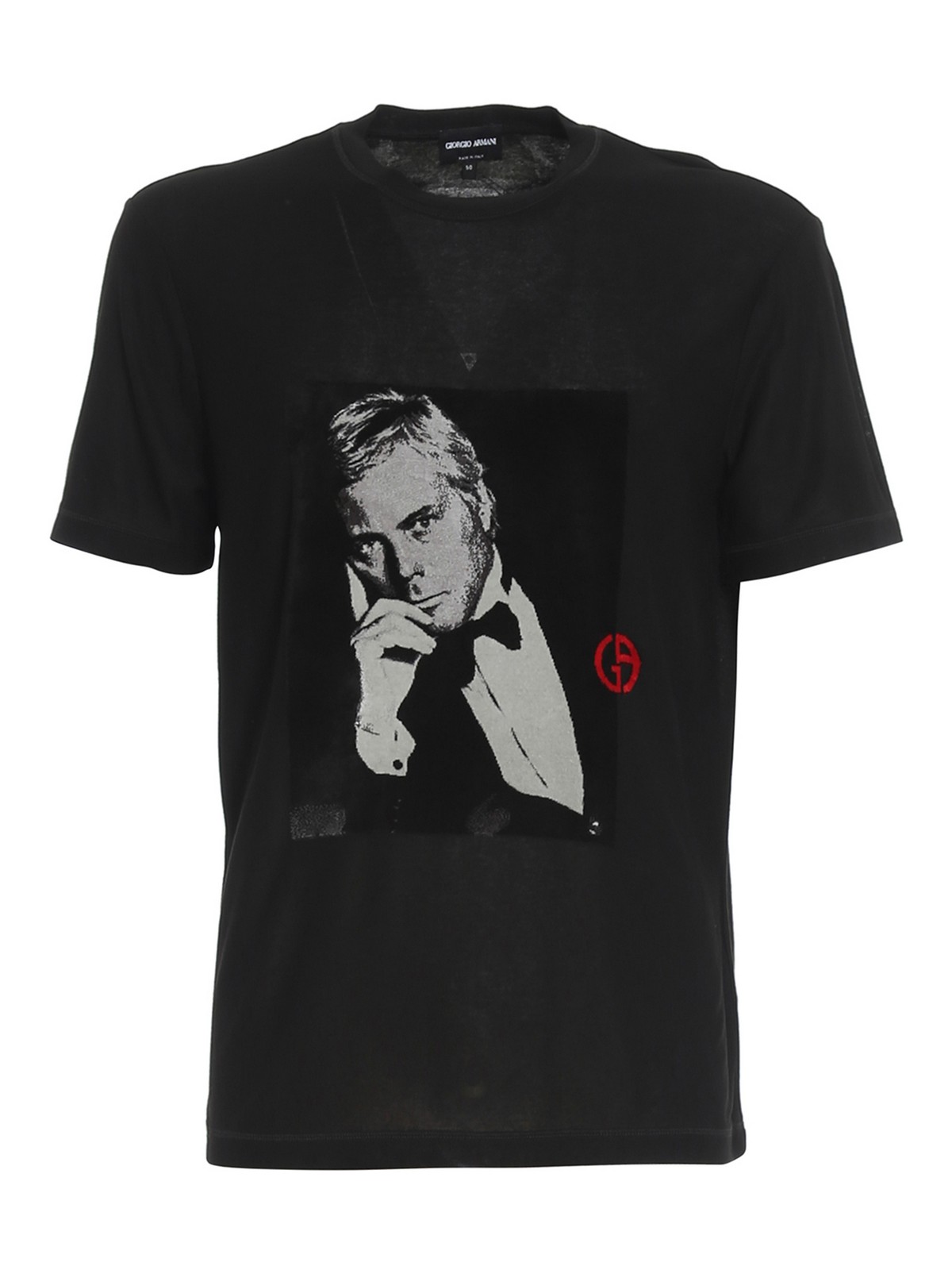 T-shirts Giorgio Armani - Viscose T-shirt - 6HSM73SJSVZUC99