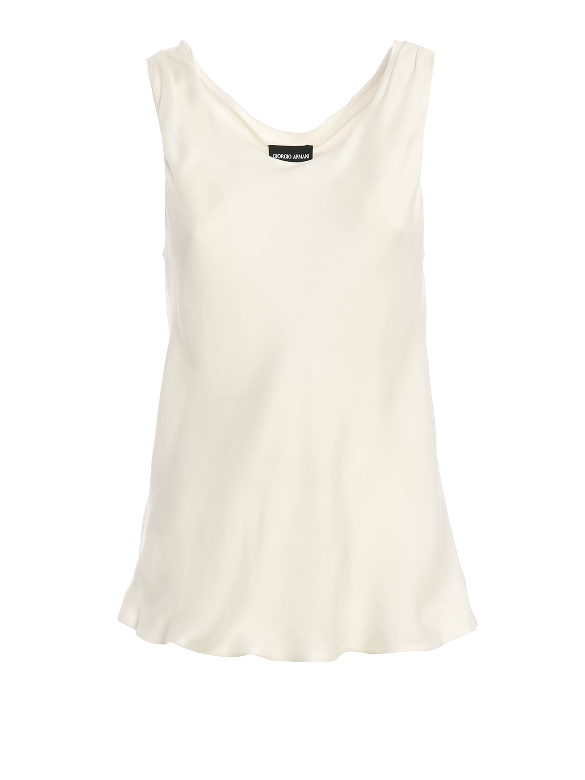 Tops & Tank tops Giorgio Armani - Lightweight silk flared tank top