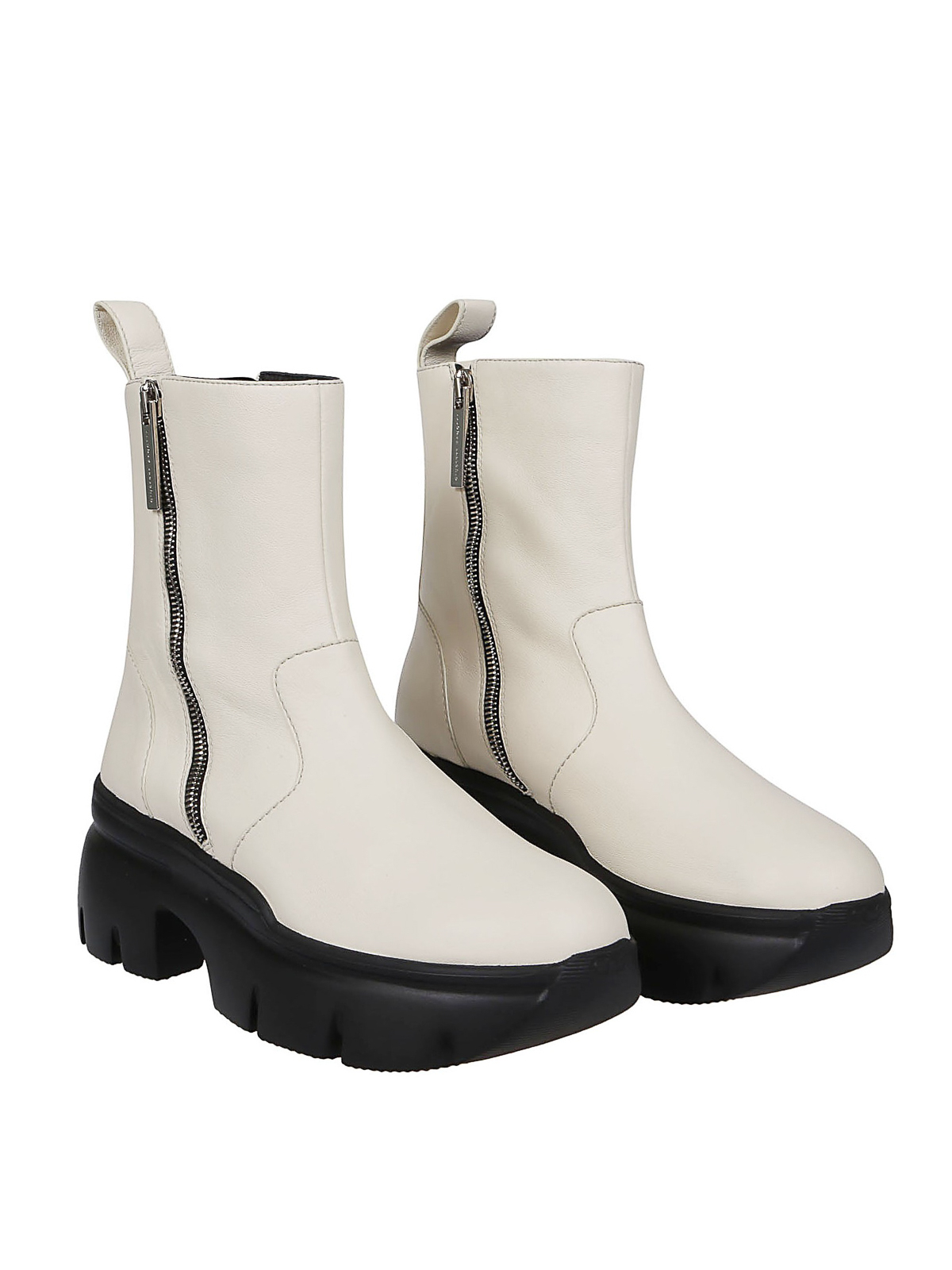 Giuseppe zanotti outlet white boots