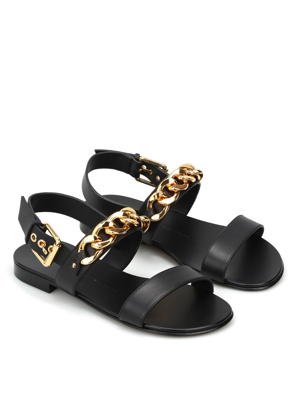 Giuseppe zanotti chain online sandals