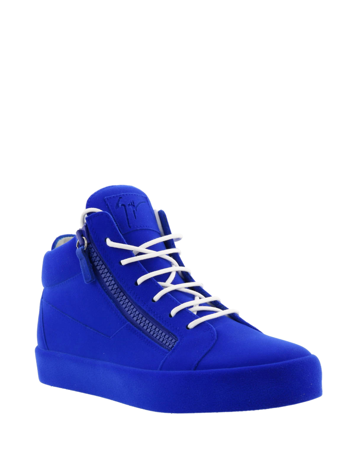 mandig tyran naturlig Trainers Giuseppe Zanotti - The Unfinished blue sneakers - RU70098002