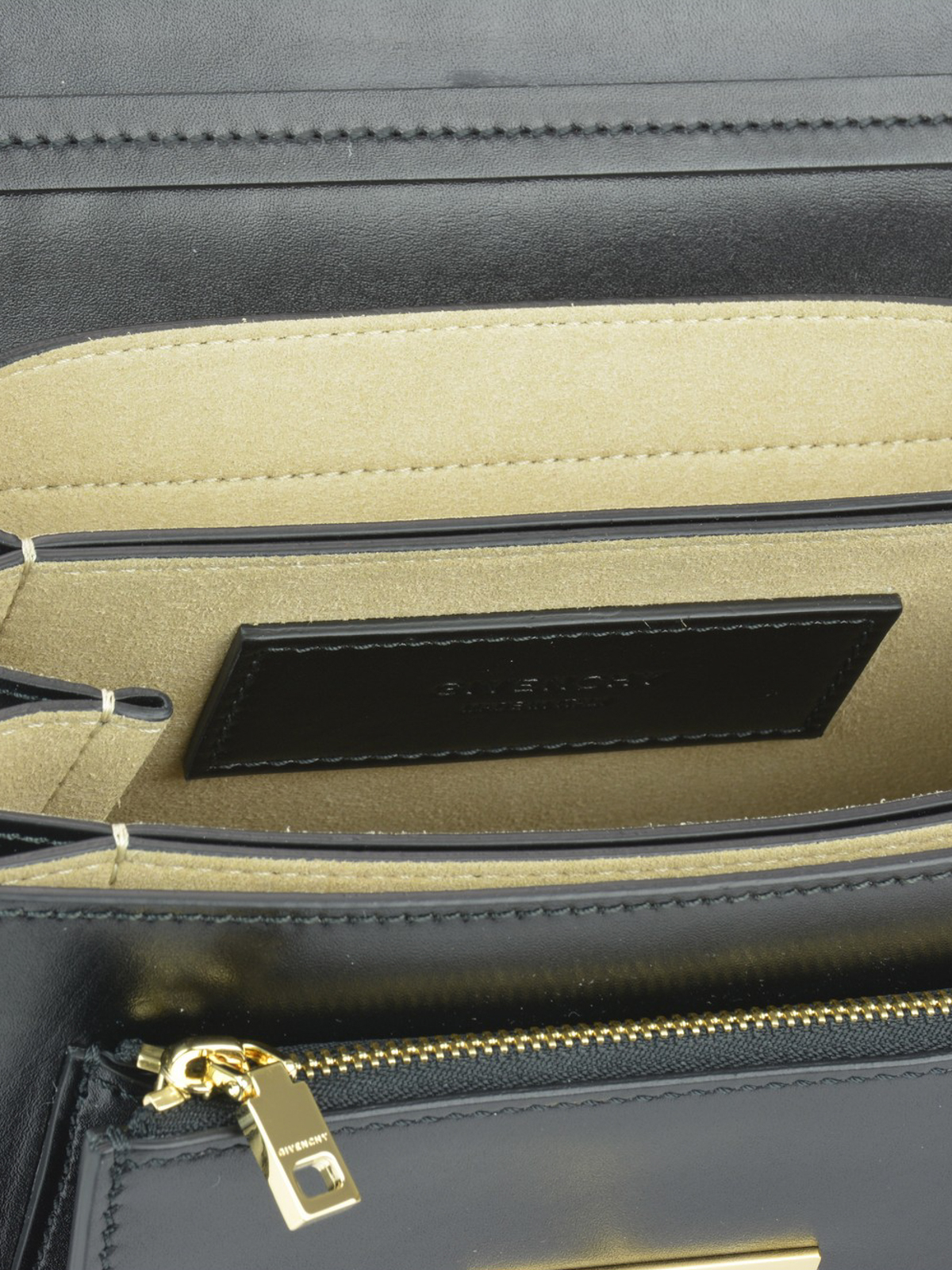 Cross body bags Givenchy - GV3 black leather small bag - BB501CB0LT001
