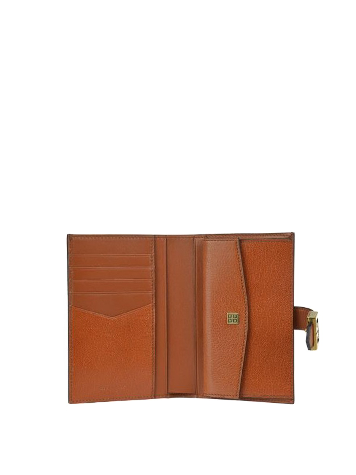 Brown Leather Visetos Original Bifold Wallet