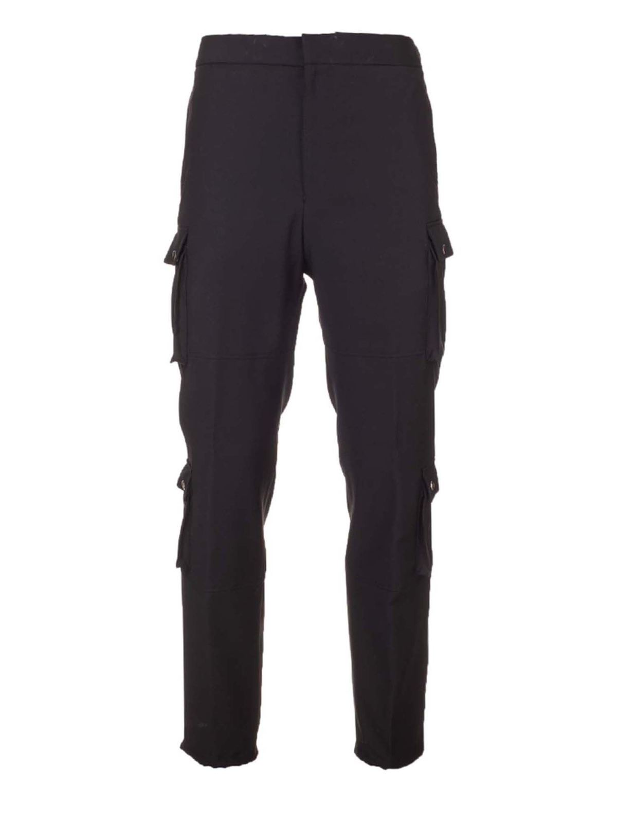 Givenchy Cargo pants in black Black Men BM50R31Y8K001