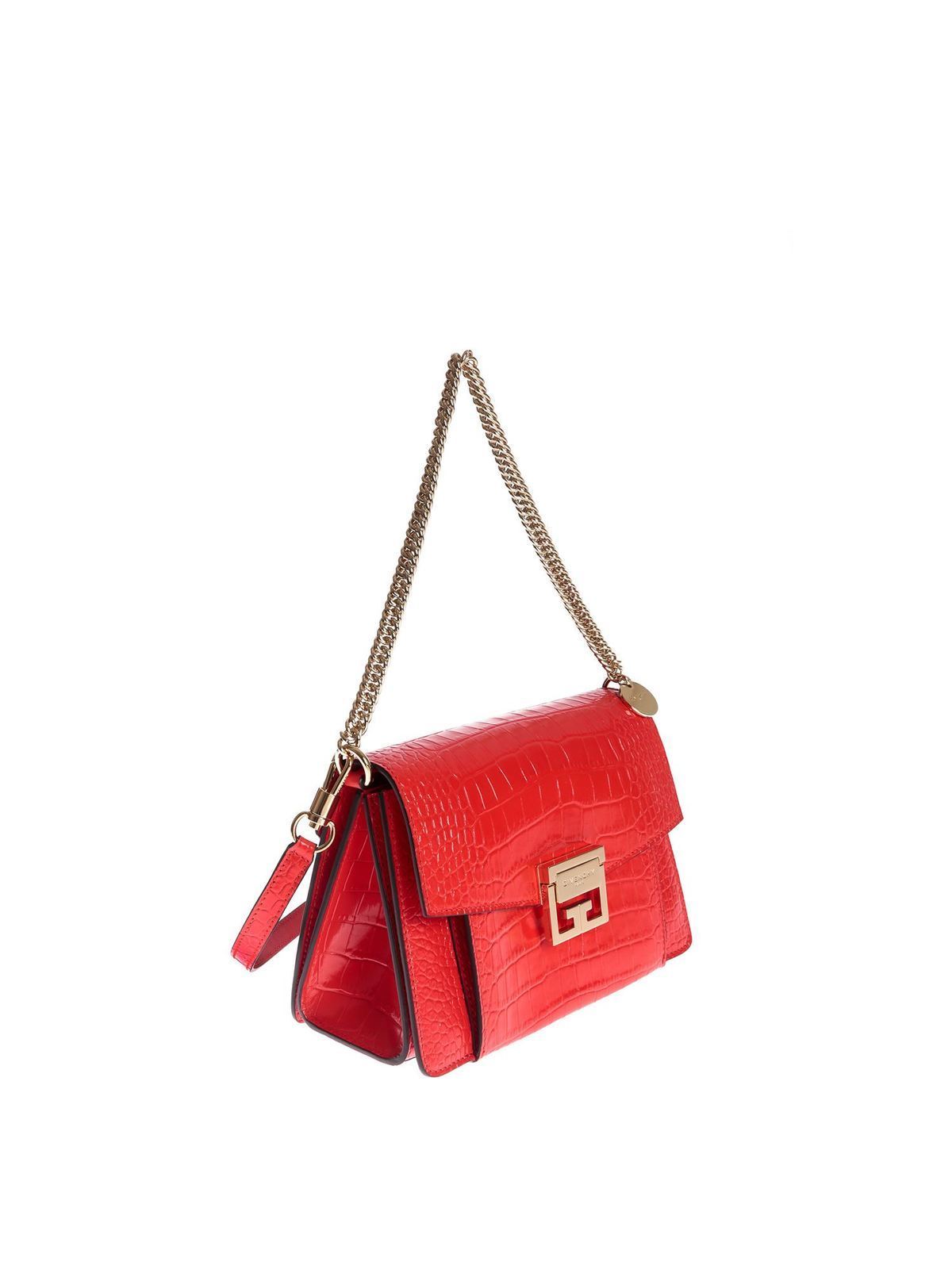 bags Givenchy - GV3 small bag in red - BB501CB0SS600