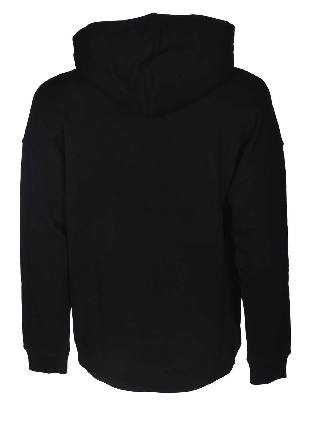 Givenchy Black destroyed hoodie - Black - Men | BM700R30AF001