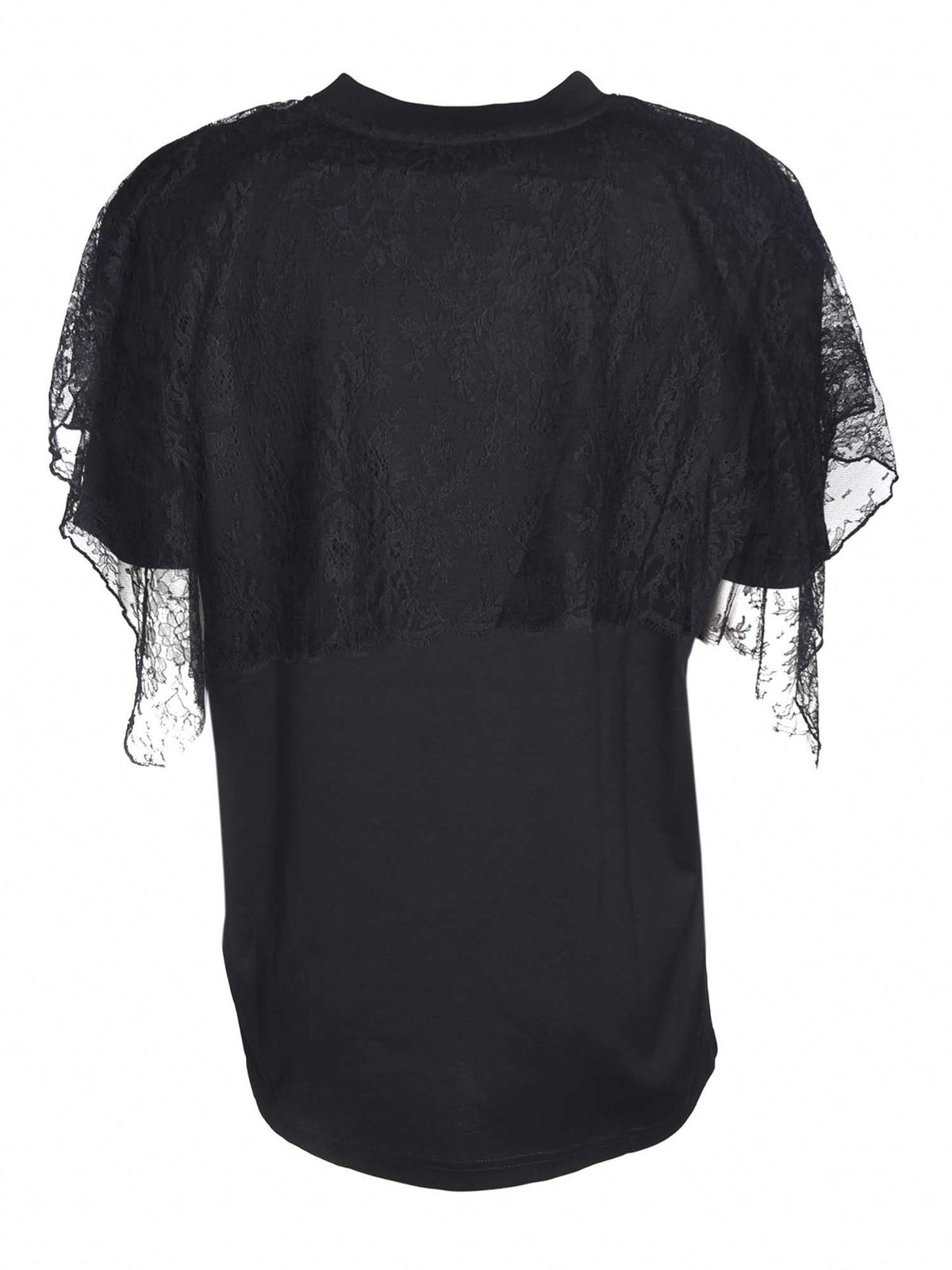 【関税＆送料込み】Givenchy Siganture Logo T-Shirt Givenchy Paris Signature Embroidered Logo T-Shirt Black/Red