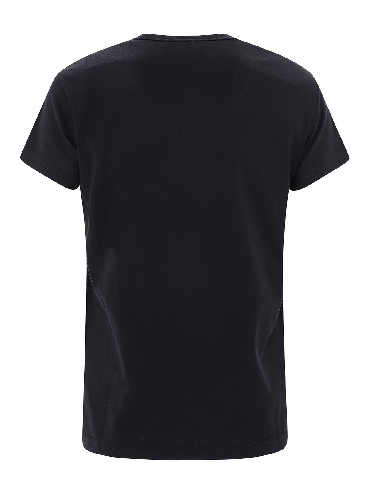 Tシャツ・カットソー GIVENCHY Women Tops BW70CH3YHY 001 BLACK authentic Givenchy T-shirt black distressed Givenchy logo