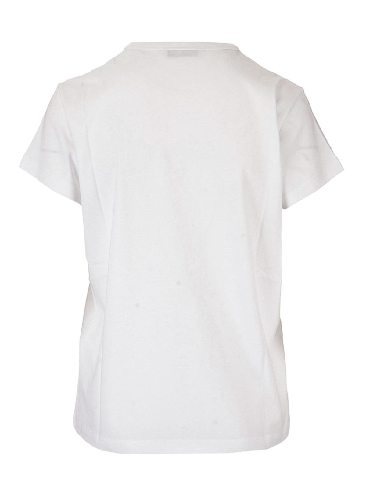 Givenchy Vintage logo T-shirt in white - White | BW705Z3Z0Y100