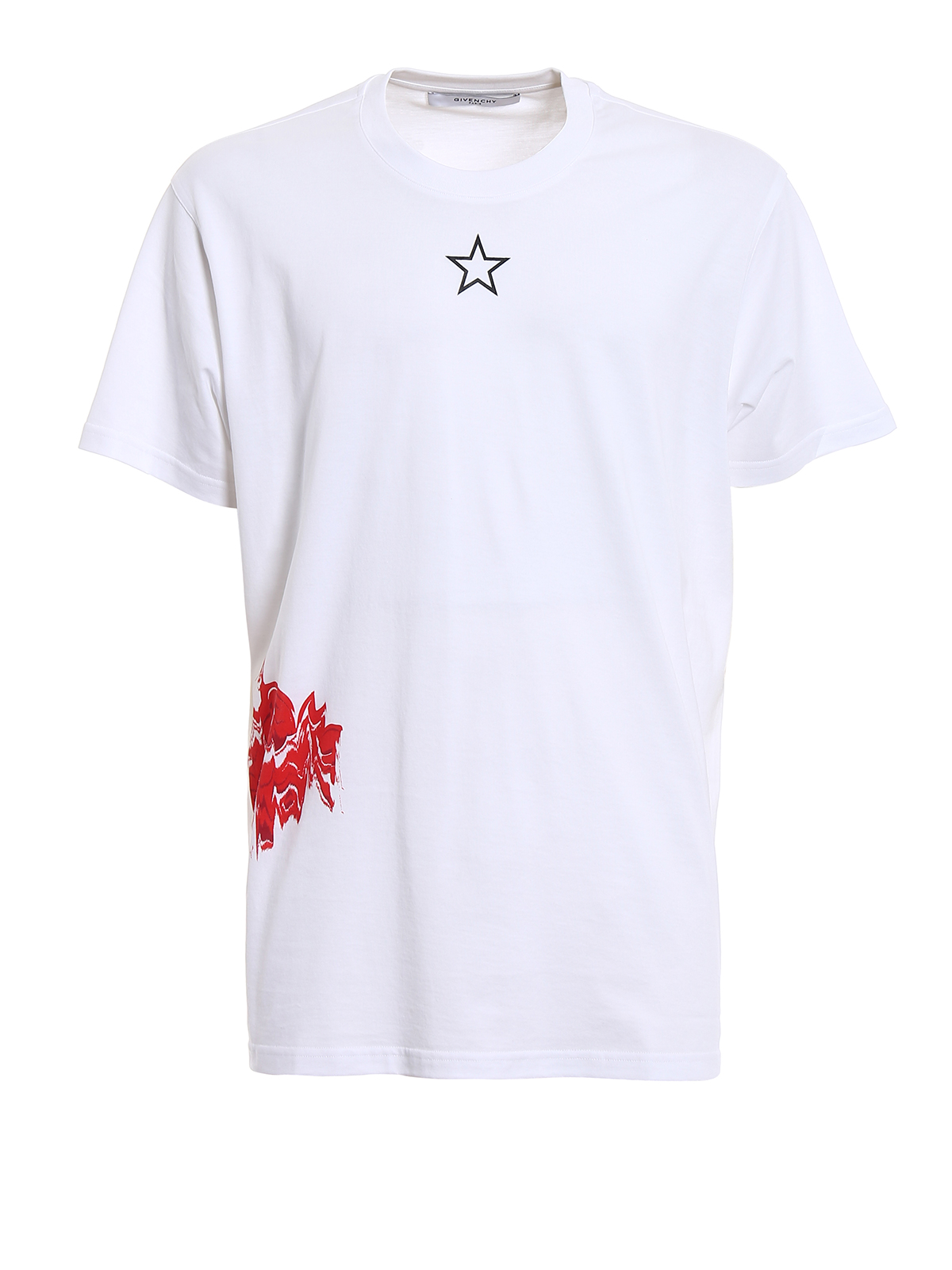 Givenchy Cathedral print white T-shirt - White|BM706T3Y2E100