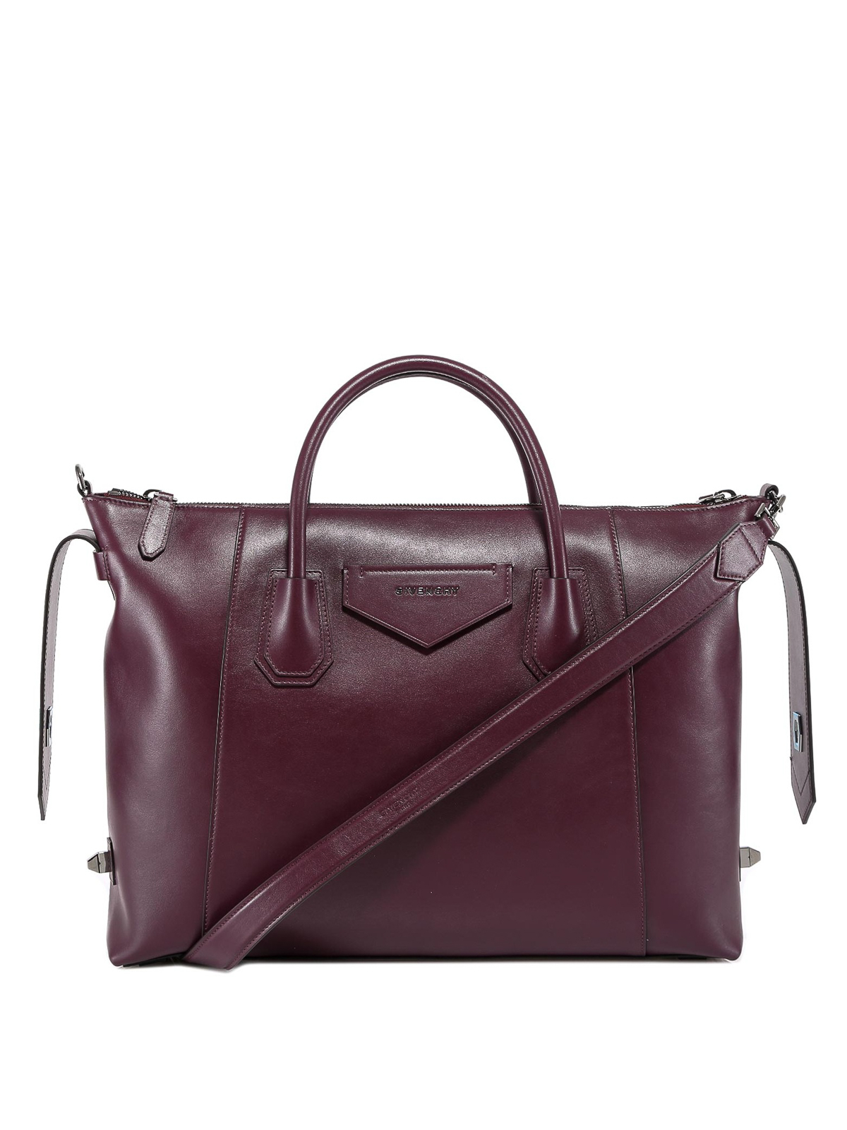 Givenchy Brown Small Antigona Soft Shoulder Bag for Women