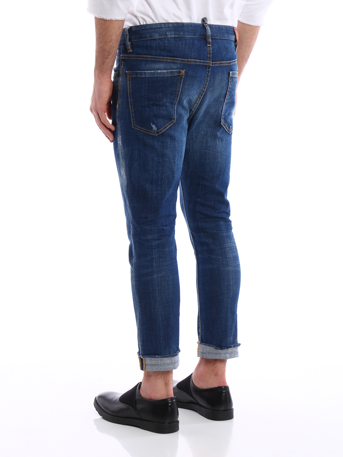 Dsquared2 Glam Head jeans - Dark Wash - Men|S71LB0238S30342470