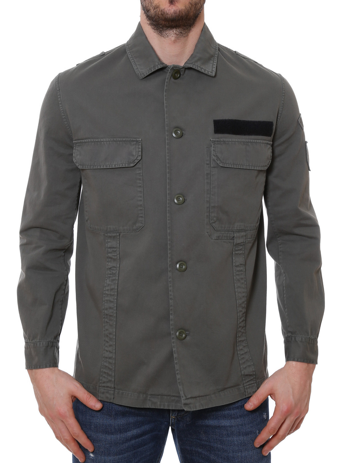 cotton twill military jacket | Polo Ralph Lauren | Eraldo.com