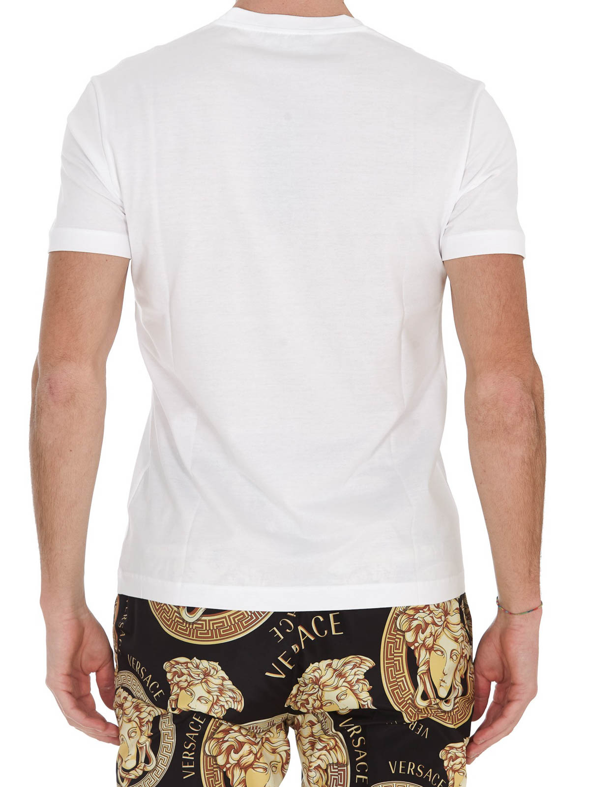 T-shirts Versace - Golden logo T-shirt - A87573A228806A2088