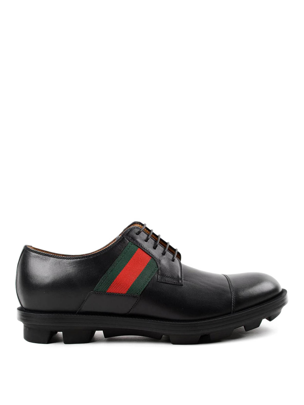 Desalentar Dictadura controlador Zapatos con cordones Gucci - Zapatos Con Cordones Negros - 429201ARPK01060