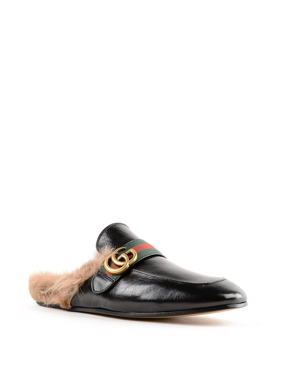 & Slippers Gucci - Princetown Web slippers -