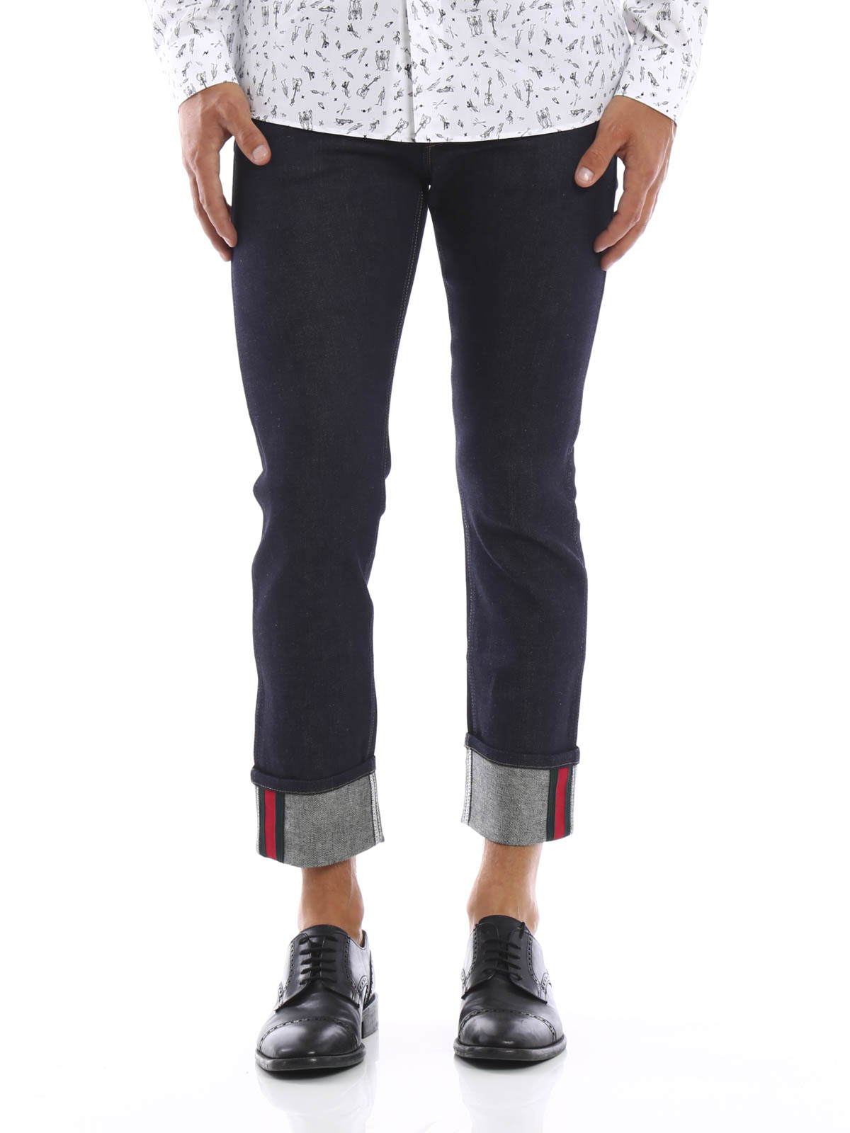 【COSYHARU】Dark work detail denim COSYHARU(コシハル) デニム・ジーパン(メンズ) - 海外通販のBUYMA