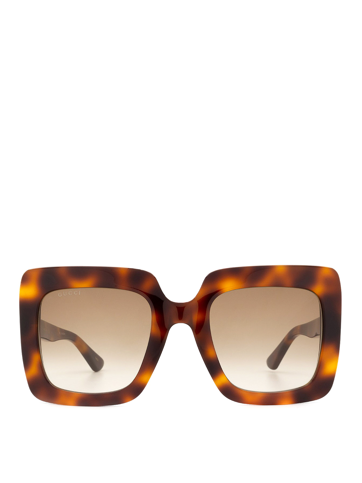 New Authentic Gucci GG0328S 002 Havana Brown Oversized Square Sunglasses Gucci GG1318O 002 Women main image 2