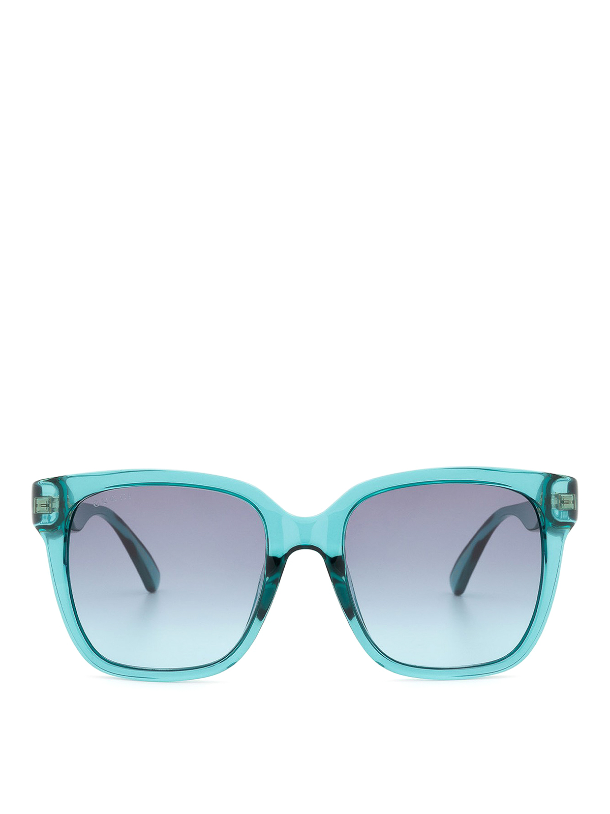 Gucci Occhiali da sole con montatura trasparente GG0715SALIGHTBLUE