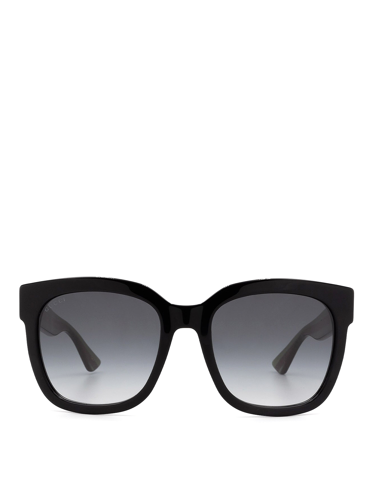 Gucci Sunglasses with contrasting temples - Black|GG0034SBLACK