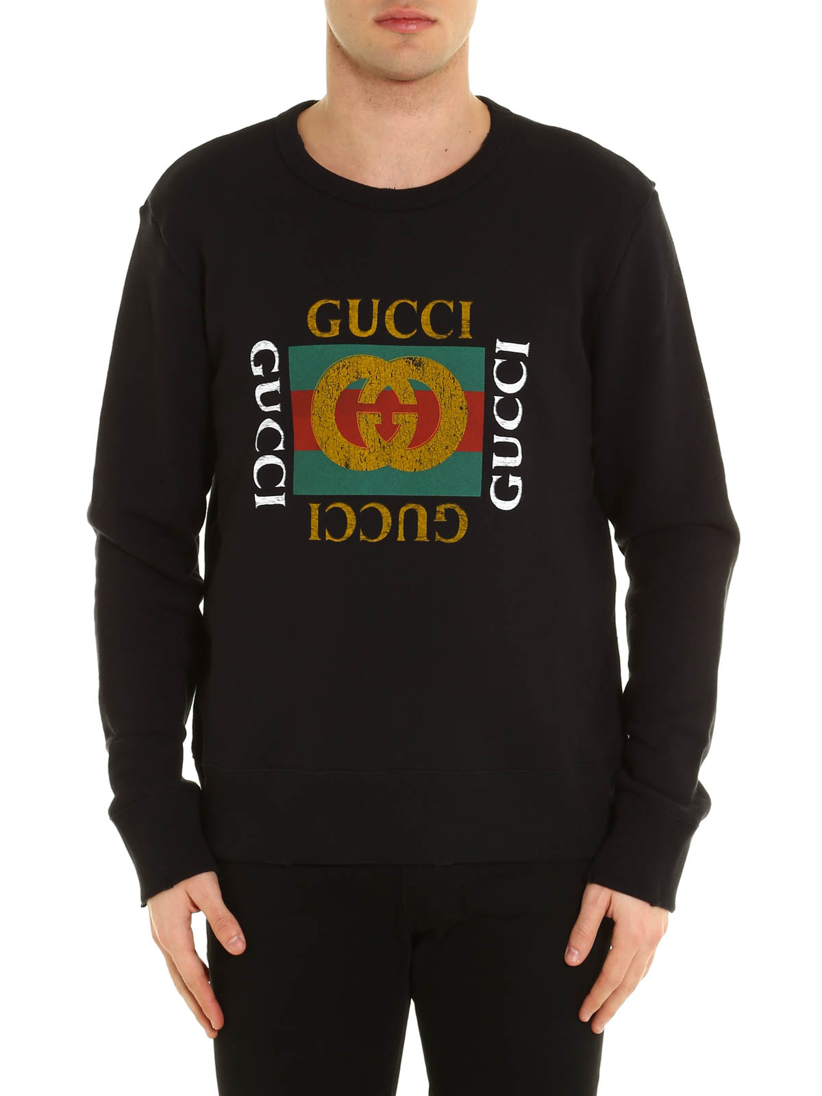 スウェット＆セーター Gucci - スウェットシャツ/セーター メンズ - 黒