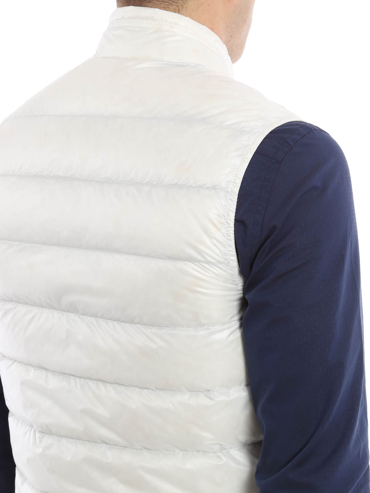 Moncler Gui padded waistcoat - White - Men