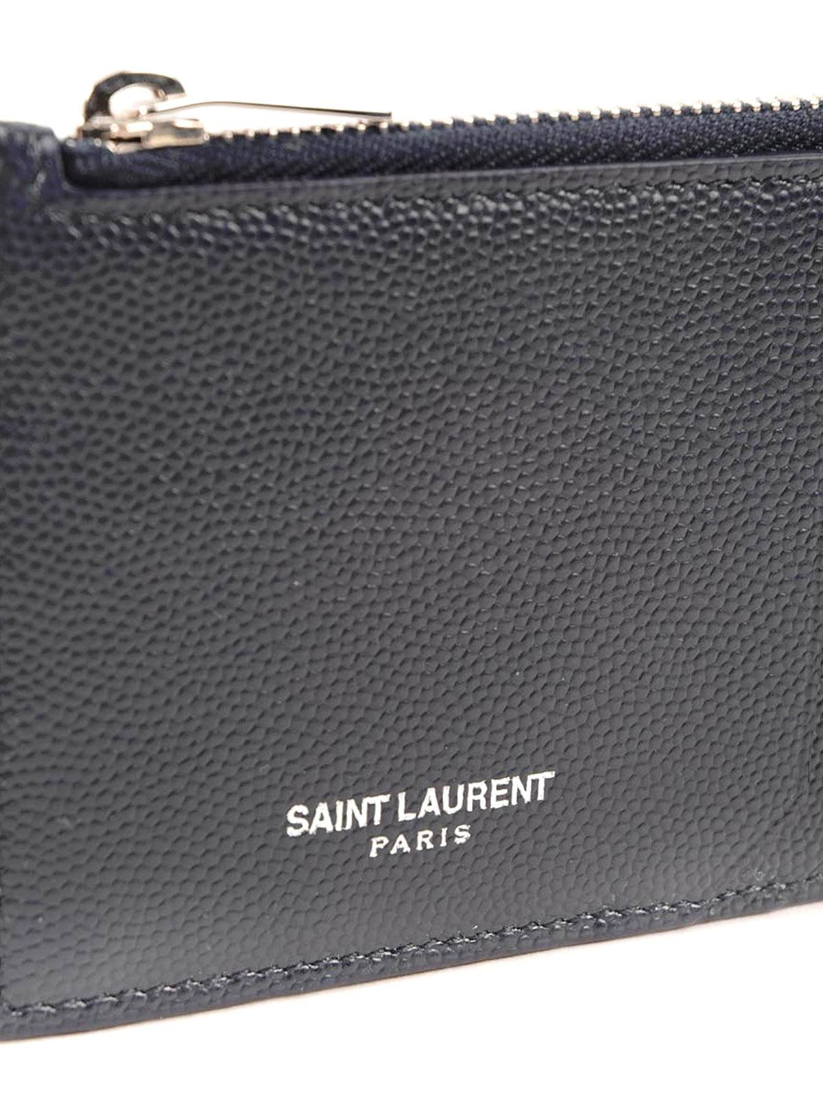 Saint Laurent Hammered Leather Wallet