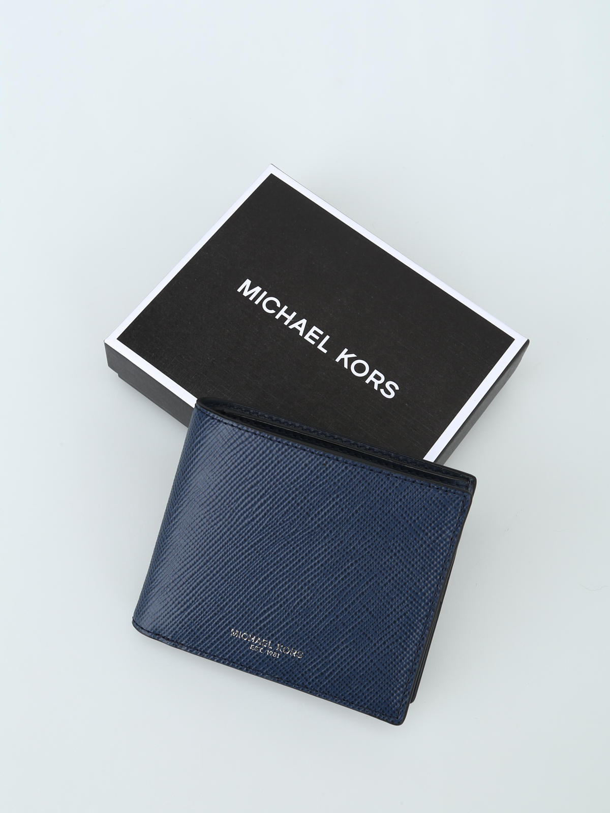 Michael Kors Billfold Wallet, Navy 