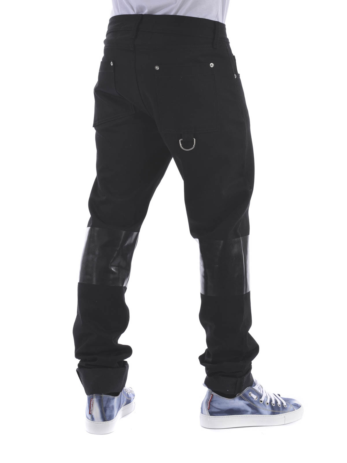 Hood by Air HBA cotton trousers - Black | HMCE007S160700111001