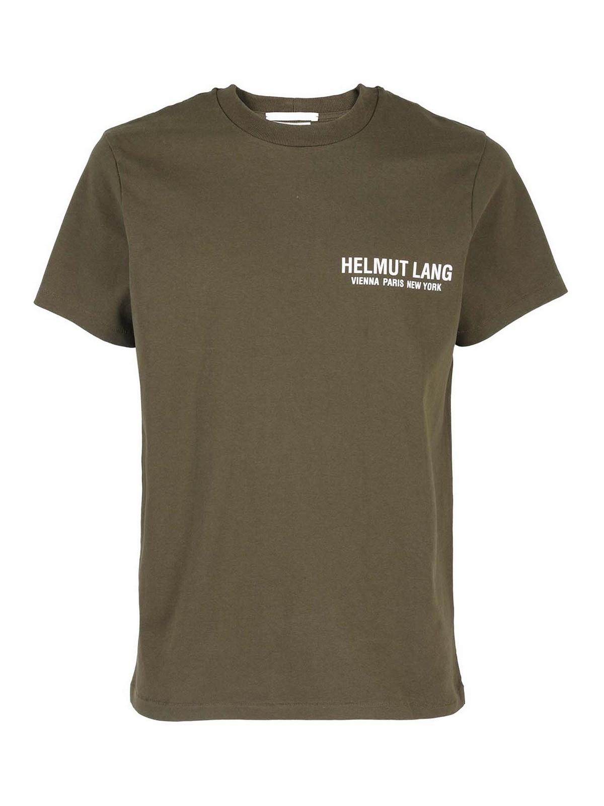 hensigt Gå op og ned morbiditet T-shirts Helmut Lang - T-Shirt - Dunkelgrün - K10DM503ZRN | THEBS [iKRIX]