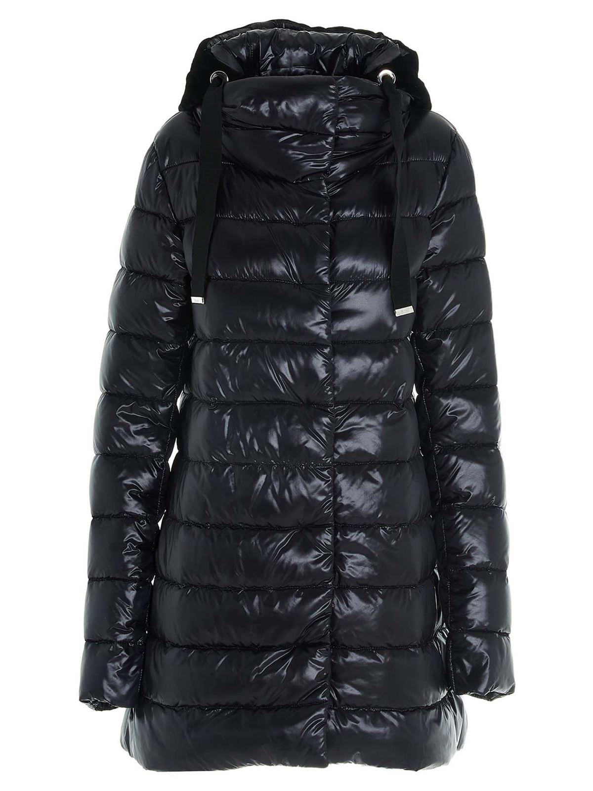 Padded coats Herno - Nancy down jacket in black - PI053DR1201719300