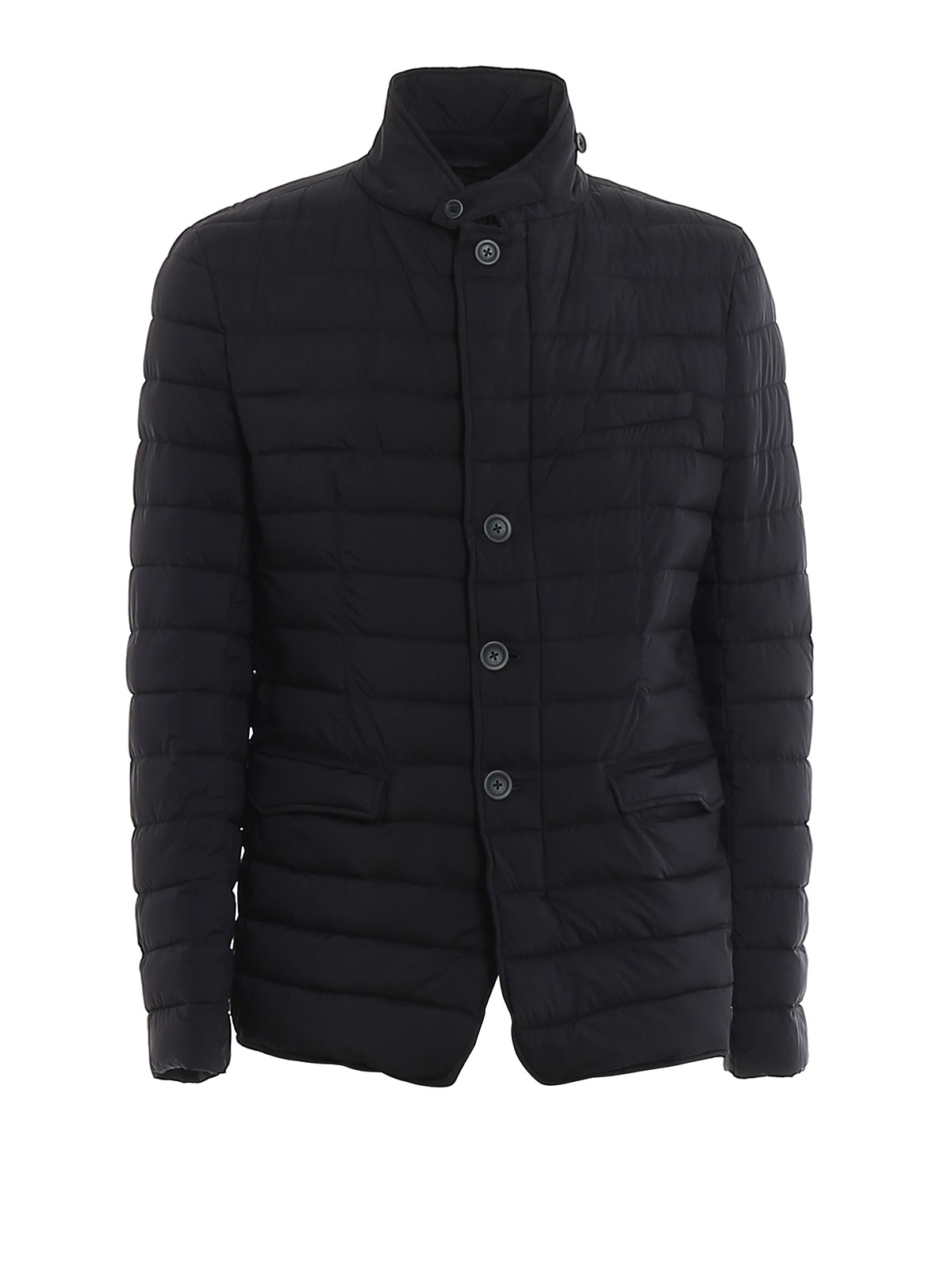 Shop Herno Il Giacco Puffer Jacket In Dark Blue
