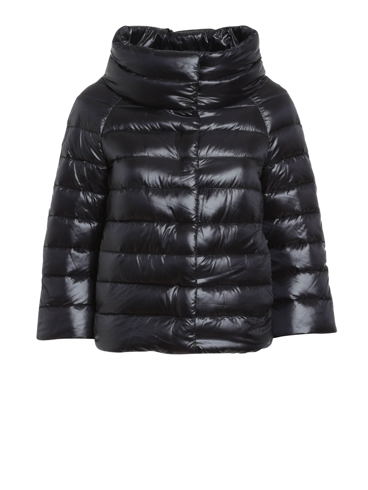 Herno Padded cape - Black - Women | PI0046D120179300 | thebs.com