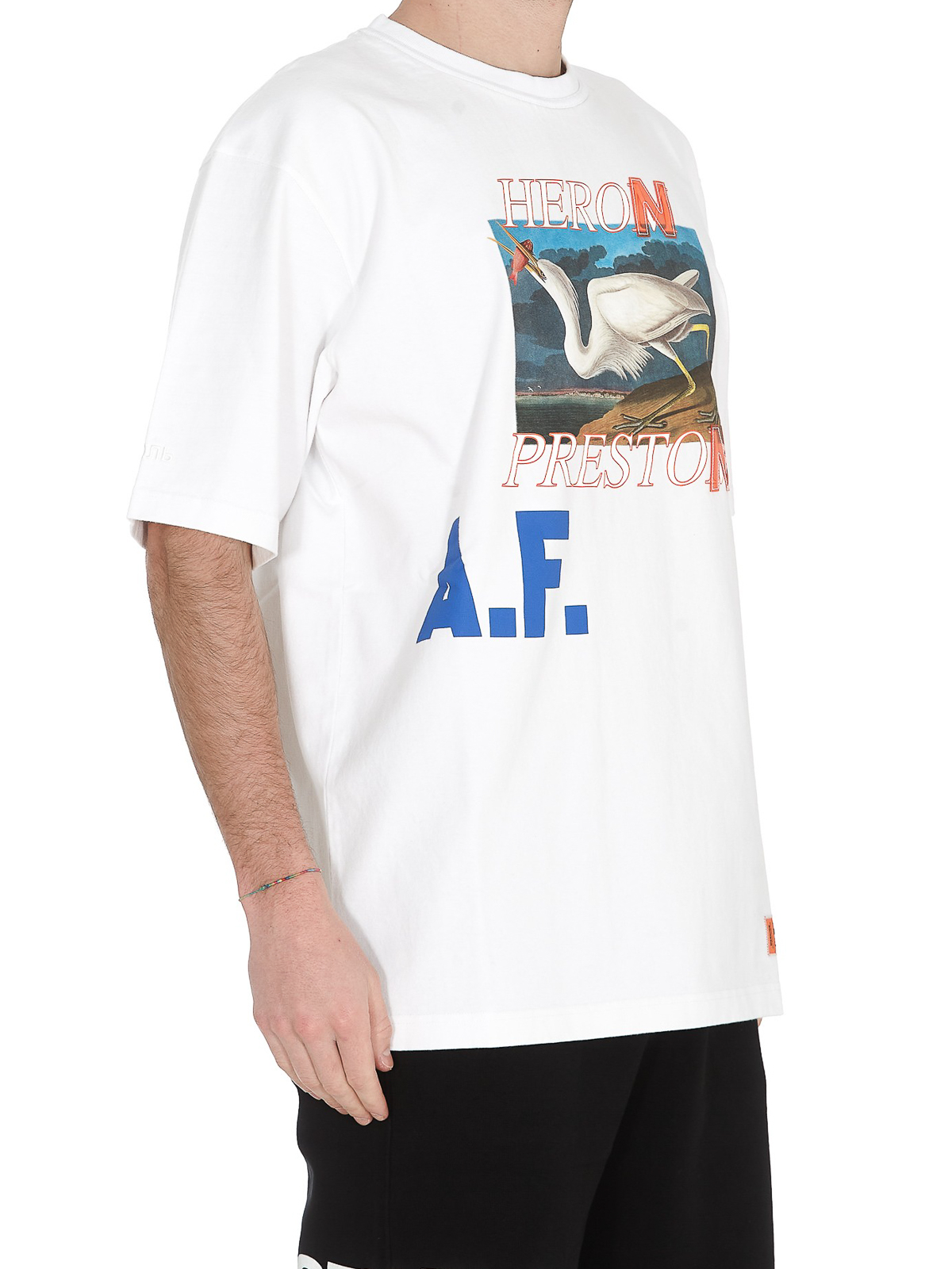 関税込★Heron Preston★OS A.F. AUTHORIZED SHORTSLEEVE TSHIRT Buy Heron Preston Censored Short-Sleeve Tee 'Dark Olive