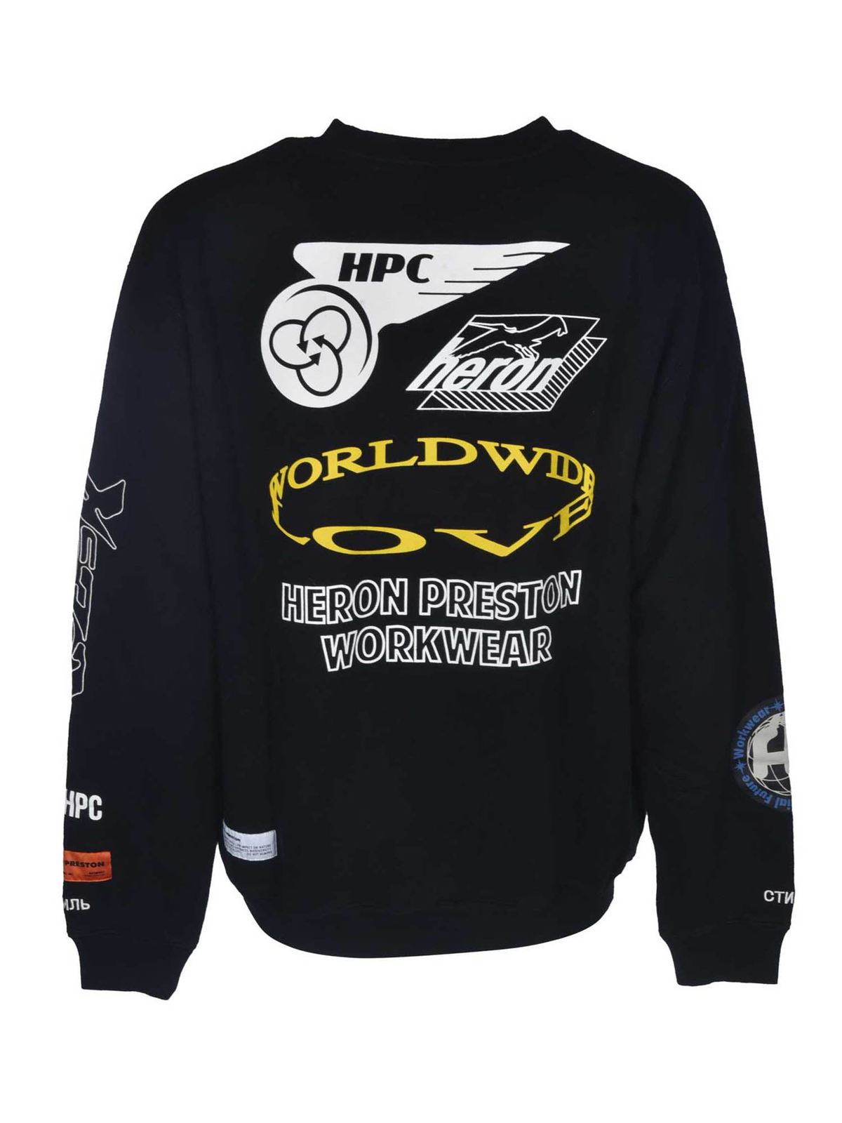 Heron Preston スウェットシャツ/セーター - 黒|HMBA014F20JER0021001