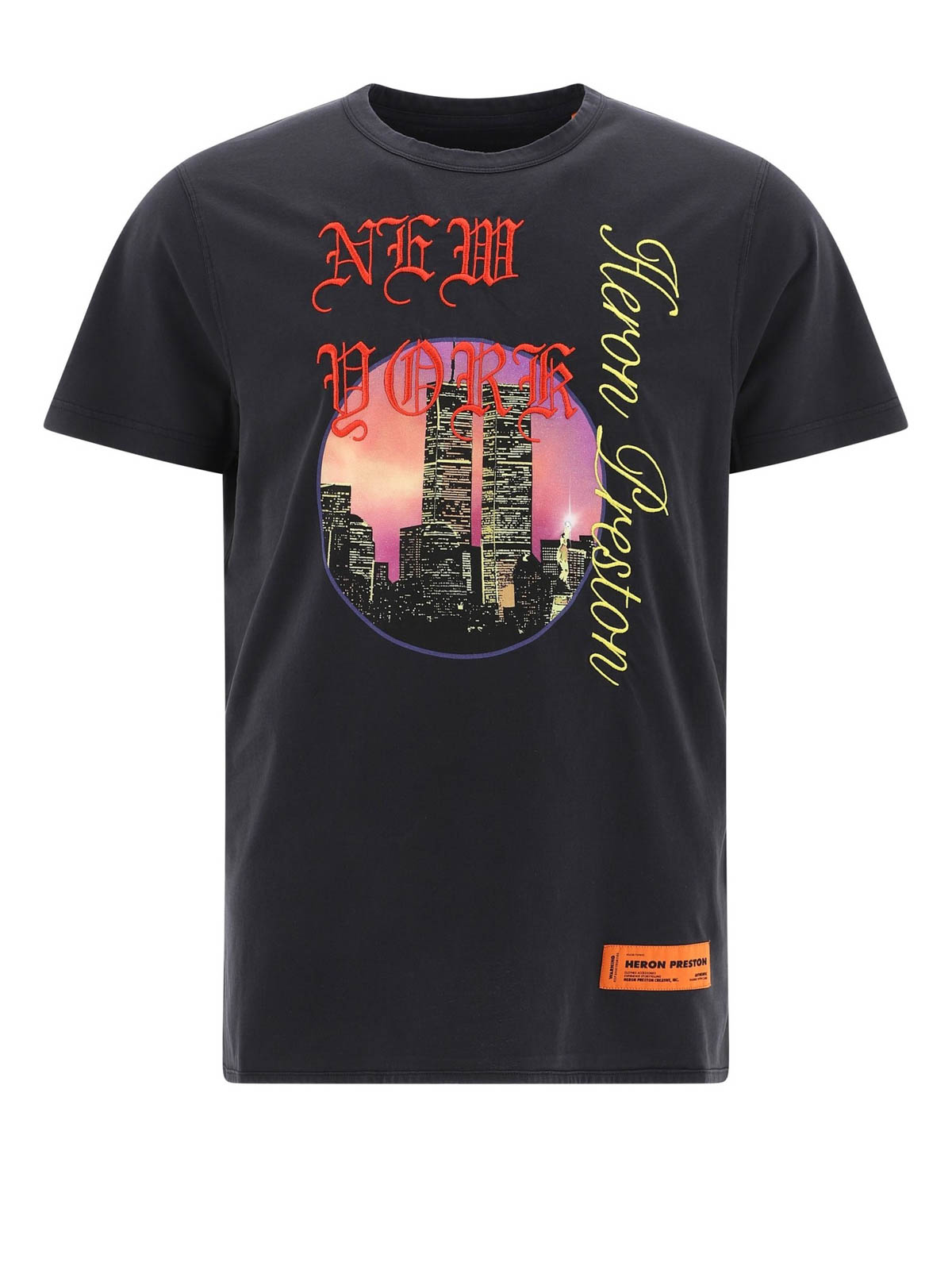 T-shirts Heron Preston - Nyc Skyline T-shirt - HMAA011S209140251088