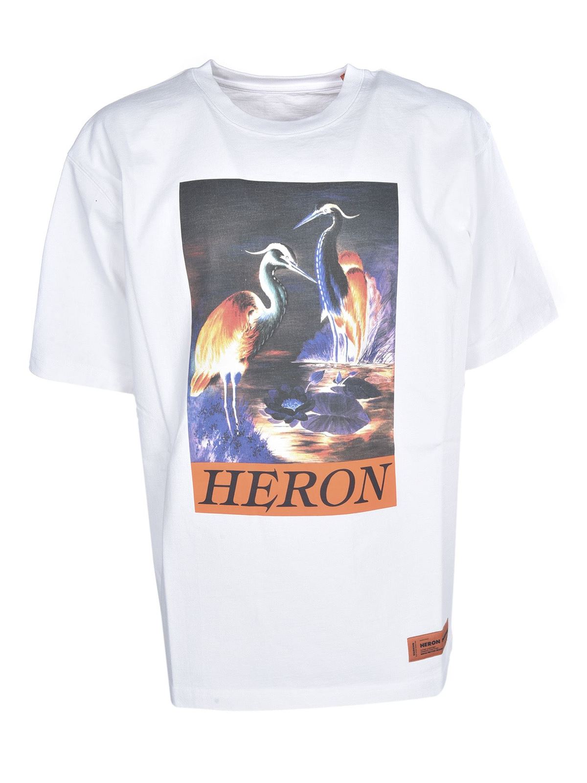 Suburbio electo Nathaniel Ward Camisetas Heron Preston - Camiseta - Blanco - HMAA020F20JER0020120