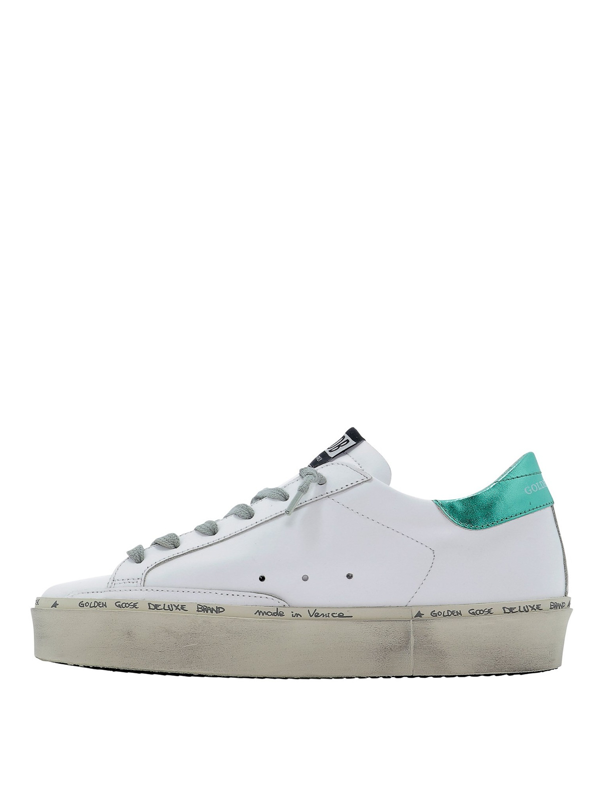 Trainers Golden Goose - Hi Star laminated heel tab sneakers